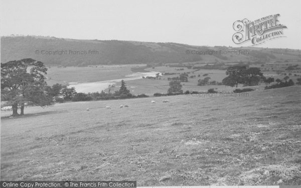 Photo of Caton, View From Caton Green Road Looking East c.1955