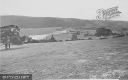 View From Caton Green Road Looking East c.1955, Caton