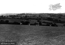 View From Caton Green Road Looking West c.1955, Caton