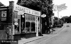 Honisett's Stores c.1955, Catsfield