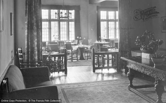 Catterick, Bridge House Hotel, the Dining Room 1939