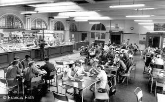 Catterick, Camp Canteen, Sandes Soldiers Home c1960
