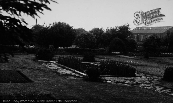 Photo of Catterick, The Hospital Gardens 1953