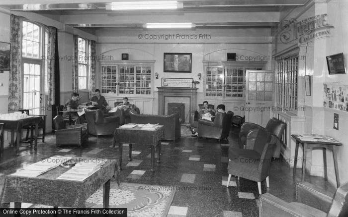 Photo of Catterick, The Library, Sandes Soldiers Home c.1955