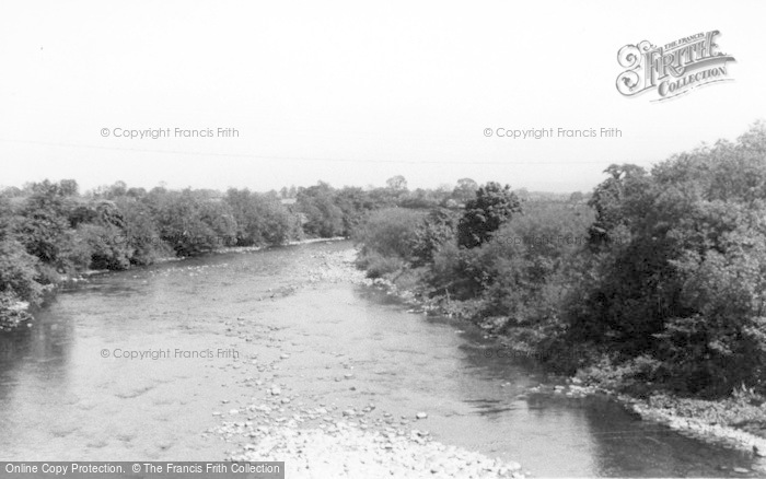 Photo of Catterick, The River Swale c.1950