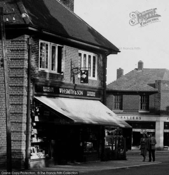 Photo of Catterick, Wh Smith And Son 1953