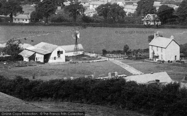 Photo of Cattistock, A Farm And A Windmill 1906
