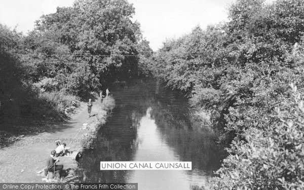 Photo of Caunsall, The Union Canal c.1965