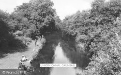 The Union Canal c.1965, Caunsall