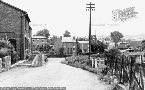 Photo of Caunsall, The Village c.1950