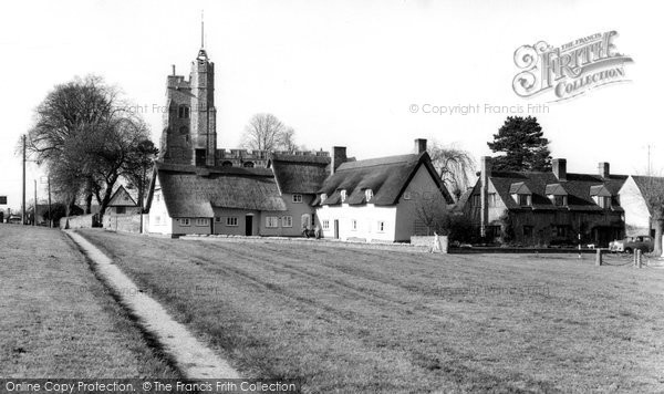 Photo of Cavendish, Church And Village Green c.1960