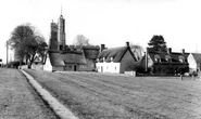 Church And Village Green c.1960, Cavendish