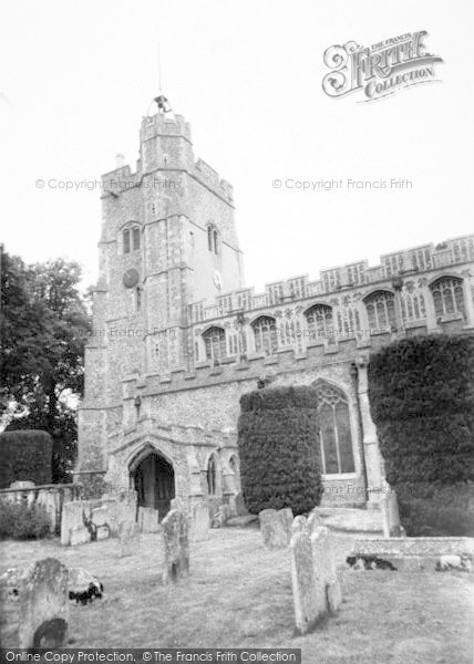 Photo of Cavendish, Church Of St Mary The Virgin c.1960