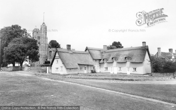Photo of Cavendish, The Church And Cottages c.1965