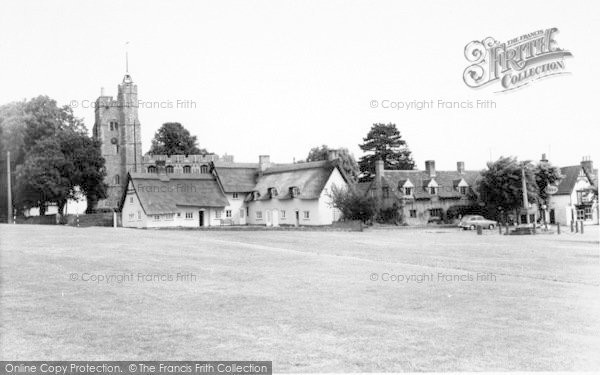 Photo of Cavendish, The Church And Green c.1965