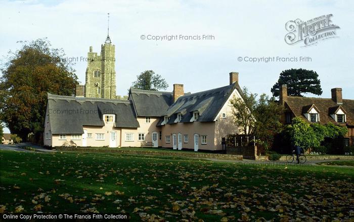 Photo of Cavendish, Village Green And Church c.1990