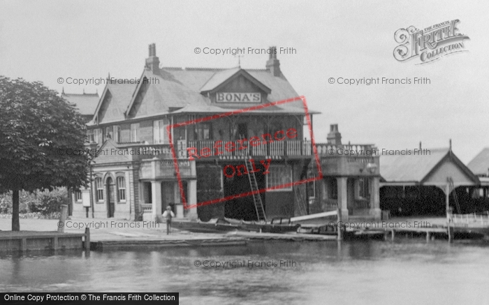 Photo of Caversham, Bona's Hotel 1904