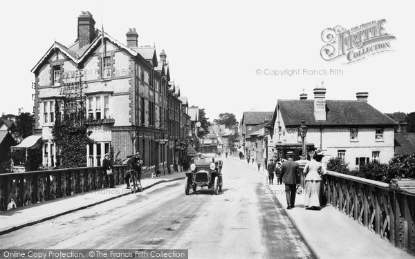 Photo of Caversham, Bridge Street 1908