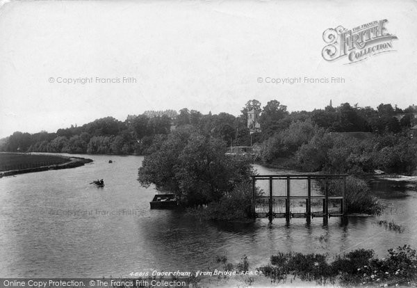 Photo of Caversham, From Bridge 1901