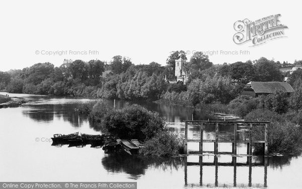 Photo of Caversham, From The Bridge 1890