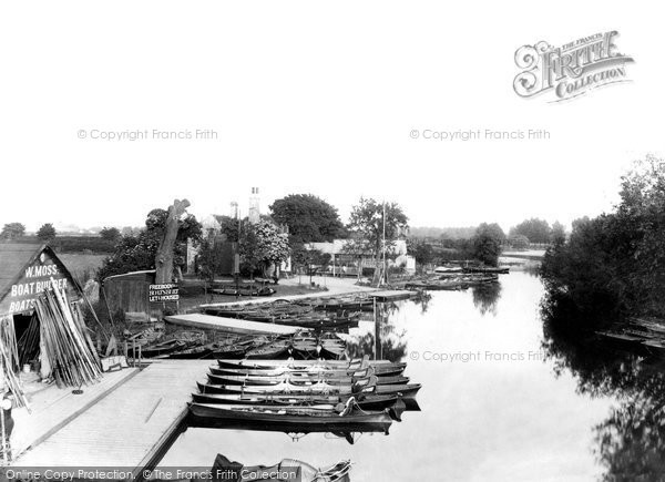 Photo of Caversham, From The Bridge 1890