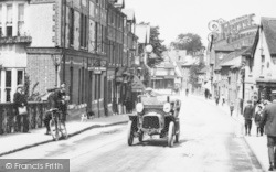 Motorcar In Bridge Street 1908, Caversham