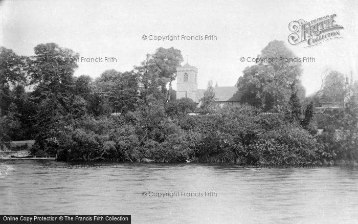 Photo of Caversham, St Peter's Church And The River c.1880