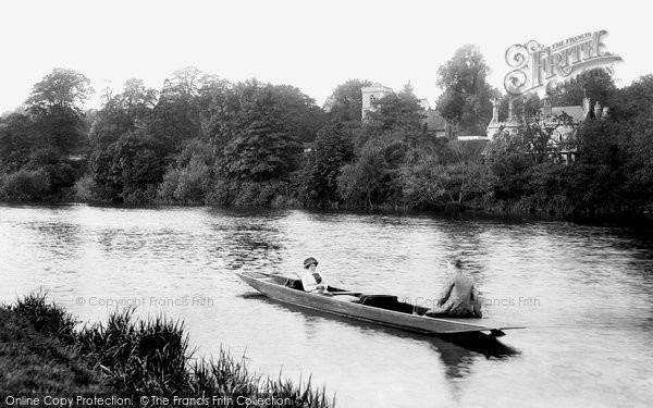 Photo of Caversham, St Peter's Church From The River Thames 1913