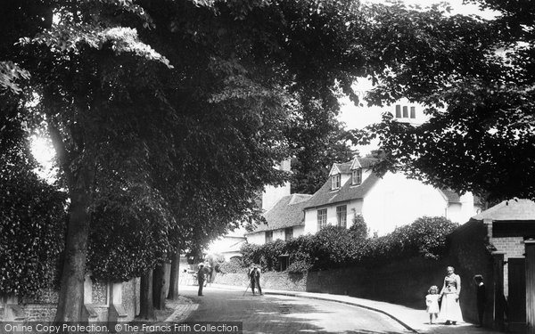 Photo of Caversham, St Peter's Hill 1908