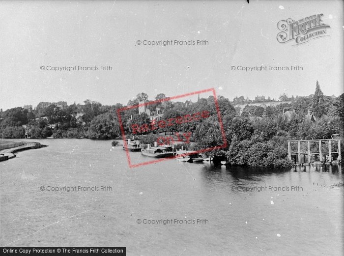 Photo of Caversham, The River Thames c.1880