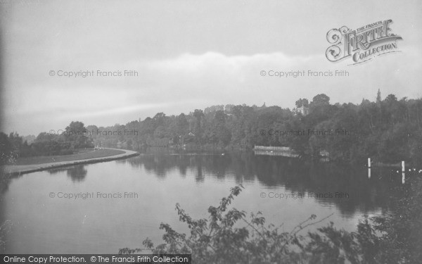 Photo of Caversham, View From Bridge 1923