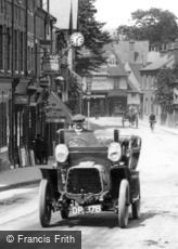 Caversham, Vintage Car in Bridge Street 1908
