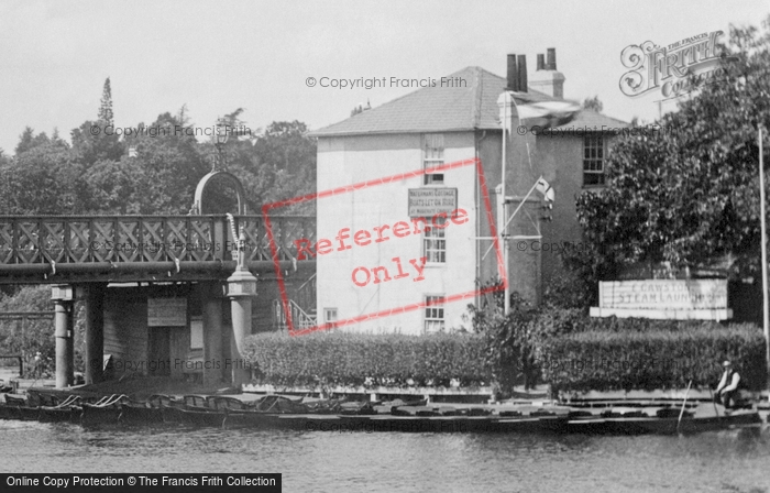 Photo of Caversham, Waterman's Cottage 1904