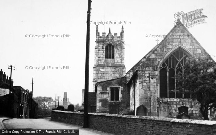 Photo of Cawood, The Church c.1955