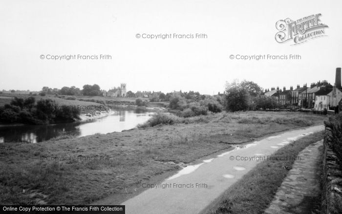 Photo of Cawood, View From The Bridge c.1960