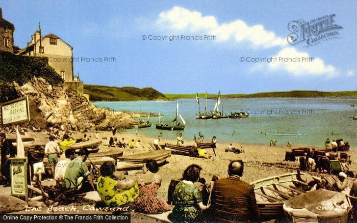 Photo of Cawsand, The Beach c.1960