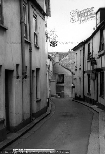 Photo of Cawsand, The Old Ship And Criterion Hotel c.1955