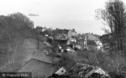 The Town From Torpoint Road c.1950, Cawsand