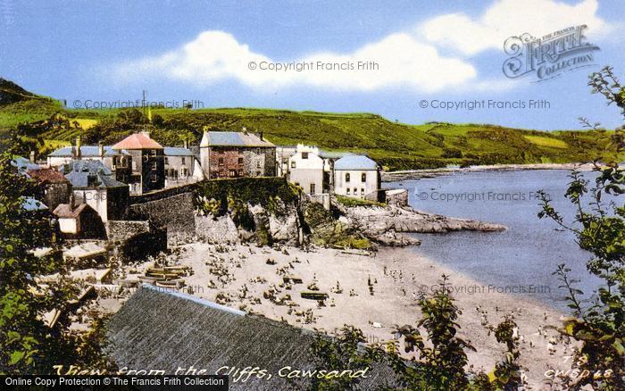 Photo of Cawsand, View From The Cliffs c.1955