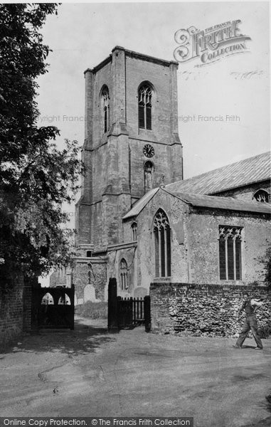 Photo of Cawston, Church Of St Agnes c.1955