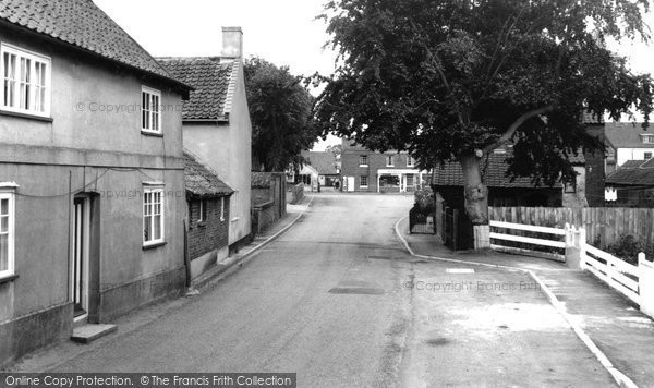 Photo of Cawston, The Village c.1955