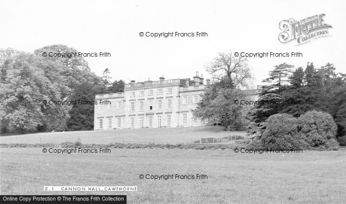 Photo of Cawthorne, Cannon Hall c.1955