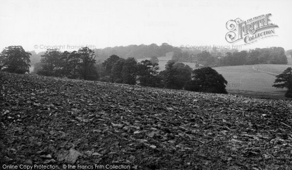 Photo of Cawthorne, Cannon Hall From The Park c.1955