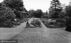 Cannon Hall Gardens c.1960, Cawthorne
