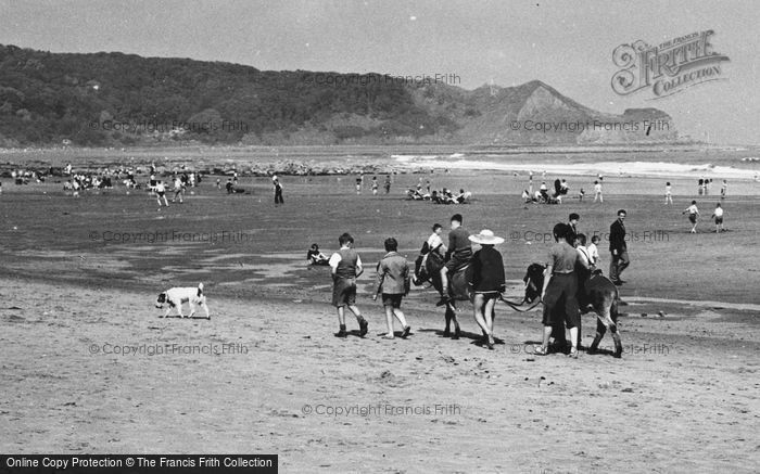 Photo of Cayton Bay, The Beach c.1960