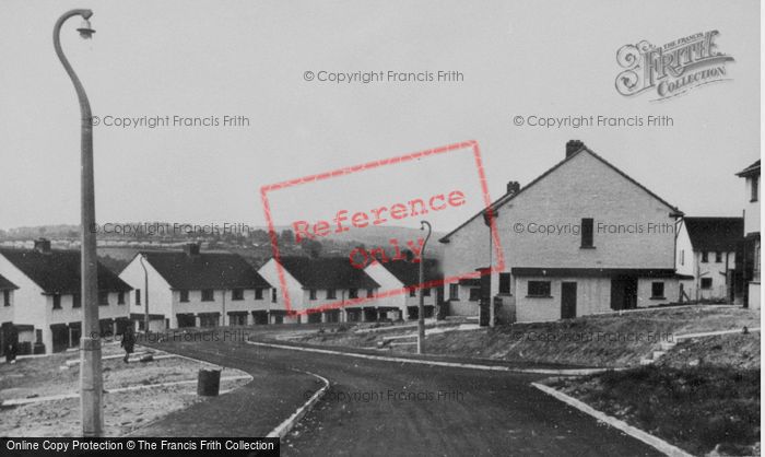 Photo of Cefn Hengoed, The New Housing Estate c.1955