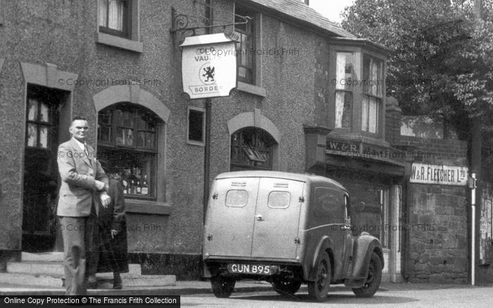 Photo of Cefn Mawr, Old Vaults, Well Street c.1955