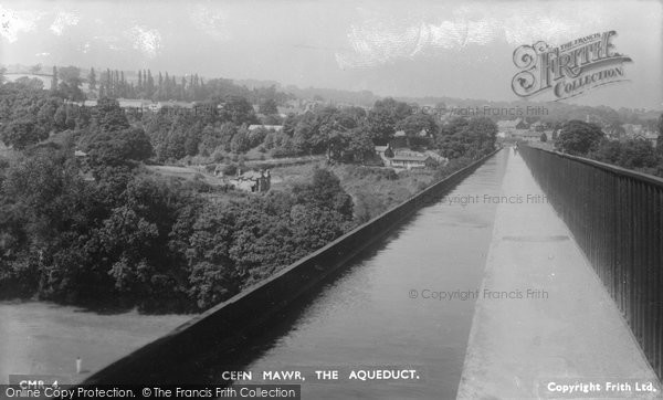 Photo of Cefn Mawr, The Aqueduct c.1952