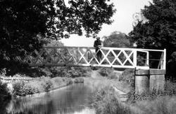 Cefn Mawr, The Canal Bridge c.1955 , Cefn-Mawr
