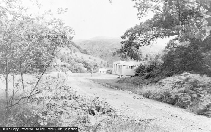 Photo of Ceinws, Corris Caravan Park c.1960